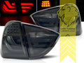 LT Pair LED Lightbar Rear Lights Tail Lamps BMW E91 3 Series Touring 05-08 black smoke LHD