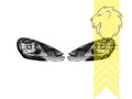 LT Pair LED DRL Halo Lightbar Headlights Porsche Cayenne 92A Facelift 14-17 black edition LHD