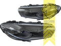 LT LED DRL Lightbar Headlights VW Scirocco 3 137 138 08-14 black (For OE Halogen models) LHD