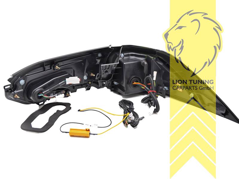 LT Pair LED DRL Dynamic Sequential Lightbar REAR LIGHTS Tail Lamps Toyota RAV4 A5 H5 smoke 18-20 LHD