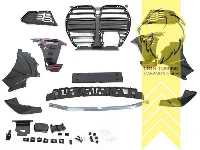 Front Bumper Sport Look for BMW 3 Series G20 Sedan / G21 Touring LCI – PDC & ACC Primed / Facelift 07/2022 - Present