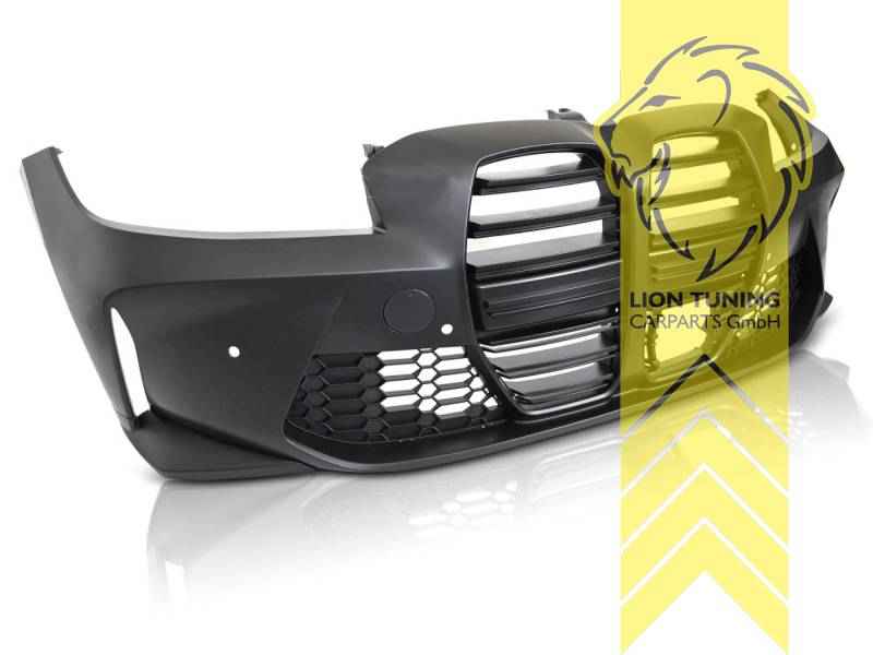 Front Bumper Sport Look for BMW 3 Series G20 Sedan / G21 Touring LCI – PDC & ACC Primed / Facelift 07/2022 - Present