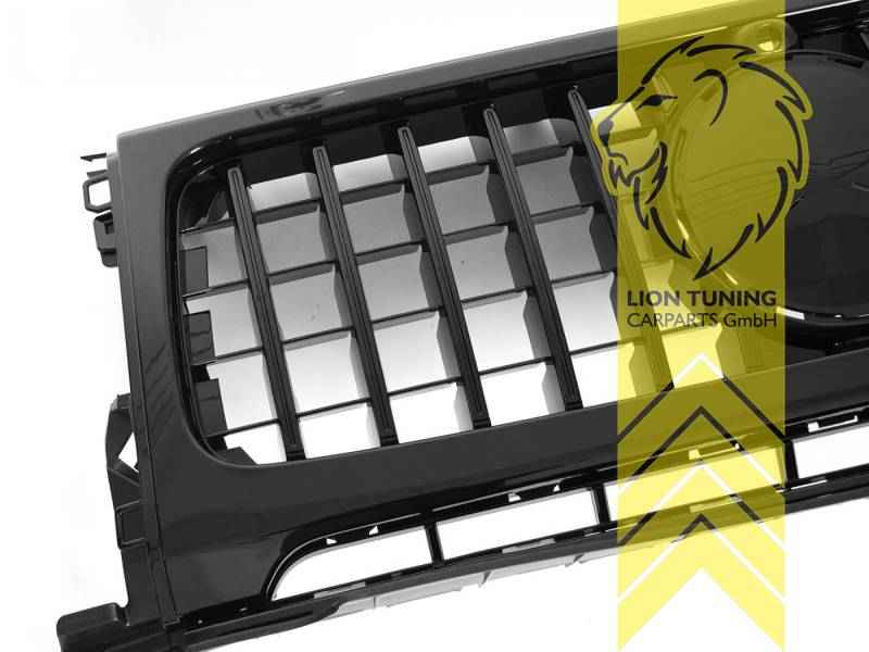 Sport Bumper Grille Radiator Grille for Mercedes-Benz G-Class W461 W463 Facelift 2 W464 05/2018 - present Gloss Black ACC