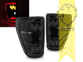 LTG EXPORT ONLY – Pair of Light Bar LED Taillights Rear Lights for Ford F-150 MK14 – Black / Smoke / Red