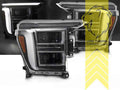 EXPORT ONLY – Full LED Headlights with LED DRL for Ford USA F-150 MK14 08/2020 - Present Black
