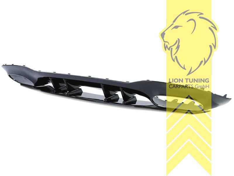 Rear Spoiler Diffuser Quad Exhaust Look for Mercedes-Benz A-Class W177 – AMG Line Gloss Black 03/2018 - 09/2022