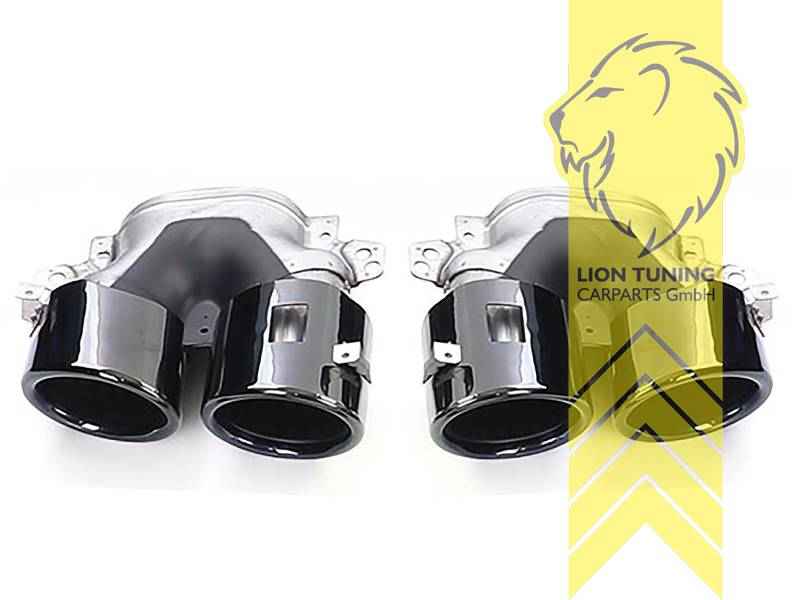 Rear Spoiler Diffuser Quad Exhaust Look for Mercedes-Benz A-Class W177 – AMG Line Gloss Black 03/2018 - 09/2022