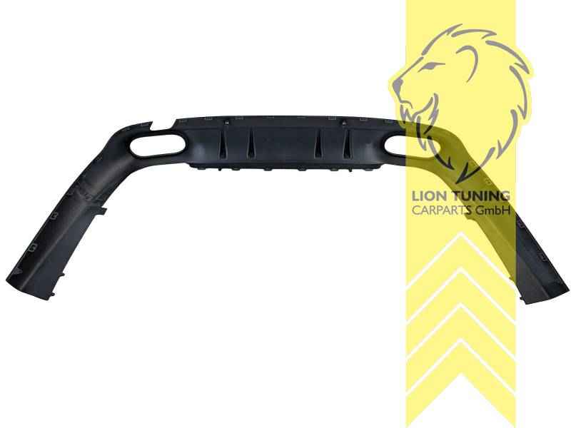 Rear Bumper Lower Spoiler Diffuser for Mercedes Benz CLS C257 – Gloss Black not for AMG Line 12/2017 - present