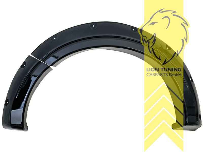 Wheel Arch Extensions Fender Flares for Ford Ranger T9 – Gloss Black