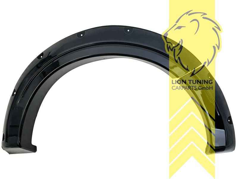 Wheel Arch Extensions Fender Flares for Ford Ranger T9 – Gloss Black