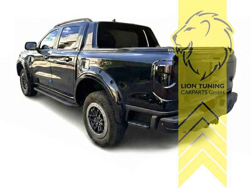 Wheel Arch Extensions Fender Flares for Ford Ranger T9 – Gloss Black