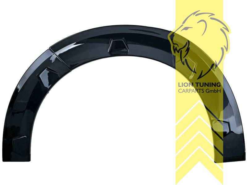 Wheel Arch Extensions Fender Flares for Ford Transit Custom 2 – Gloss Black 08/2023 - present