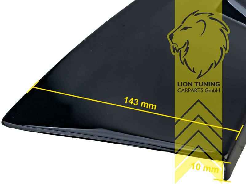 Wheel Arch Extensions Fender Flares for Ford Transit Custom 2 – Gloss Black 08/2023 - present