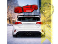 LTG Pair of Light Bar LED Taillights Rear Lights for Ford Focus 4 IV HN – Red / White