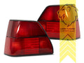 EXPORT Taillights VW Golf 2 Red OEM Style - Pair view