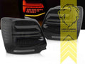 LTG Light Bar LED Taillights Rear Lights for VW Polo 6R 6C - Smoke (Pair)
