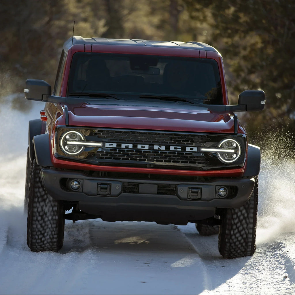 VLAND 20-24 Ford Bronco Full LED Projector RGB Headlights - Streamer led effect LHD