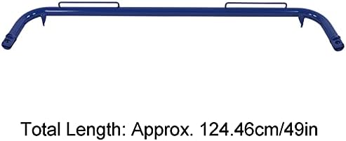 Seat Belt Harness Bar Kit, 49in Racing Safety Seat Belt Chassis Roll Harness Bar Rod Kit Stainless Steel Universal (Blue)