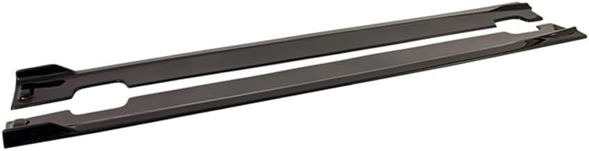 Motordrome Set side skirts compatible with Hyundai i20 III N/N-Line 2020- (ABS Glossy black)