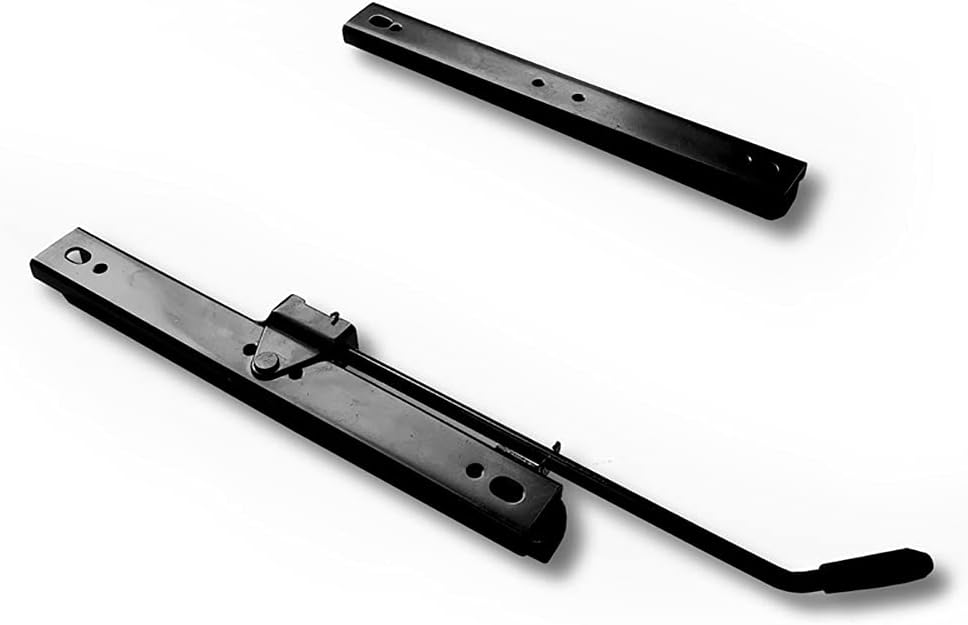 AutoStyle Sport seat 'Zandvoort' - Black - Non-reclinable back-rest - incl. slides