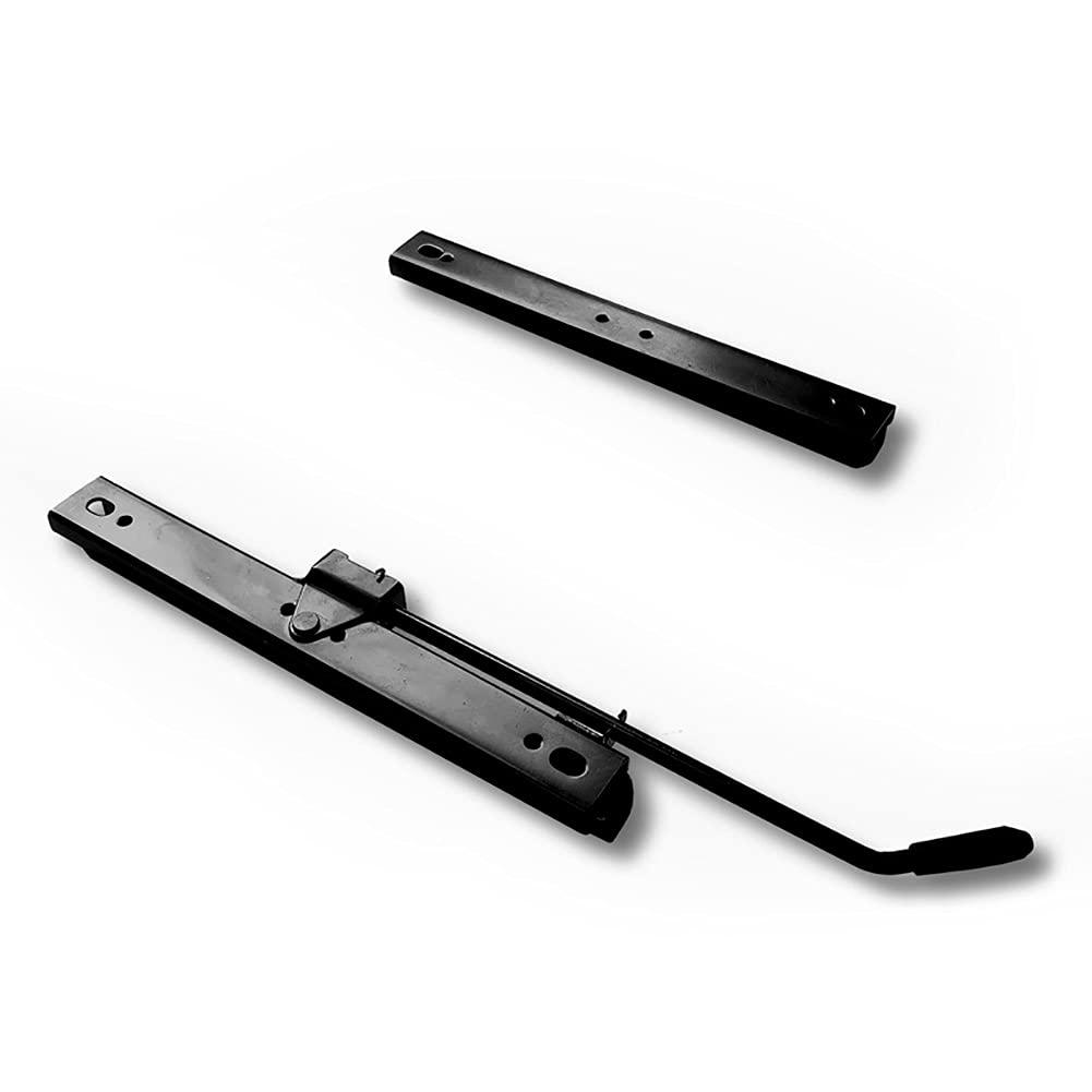 AutoStyle Sport seat 'Classic' - Black Synthetic leather - Non-reclinable back-rest - incl. slides