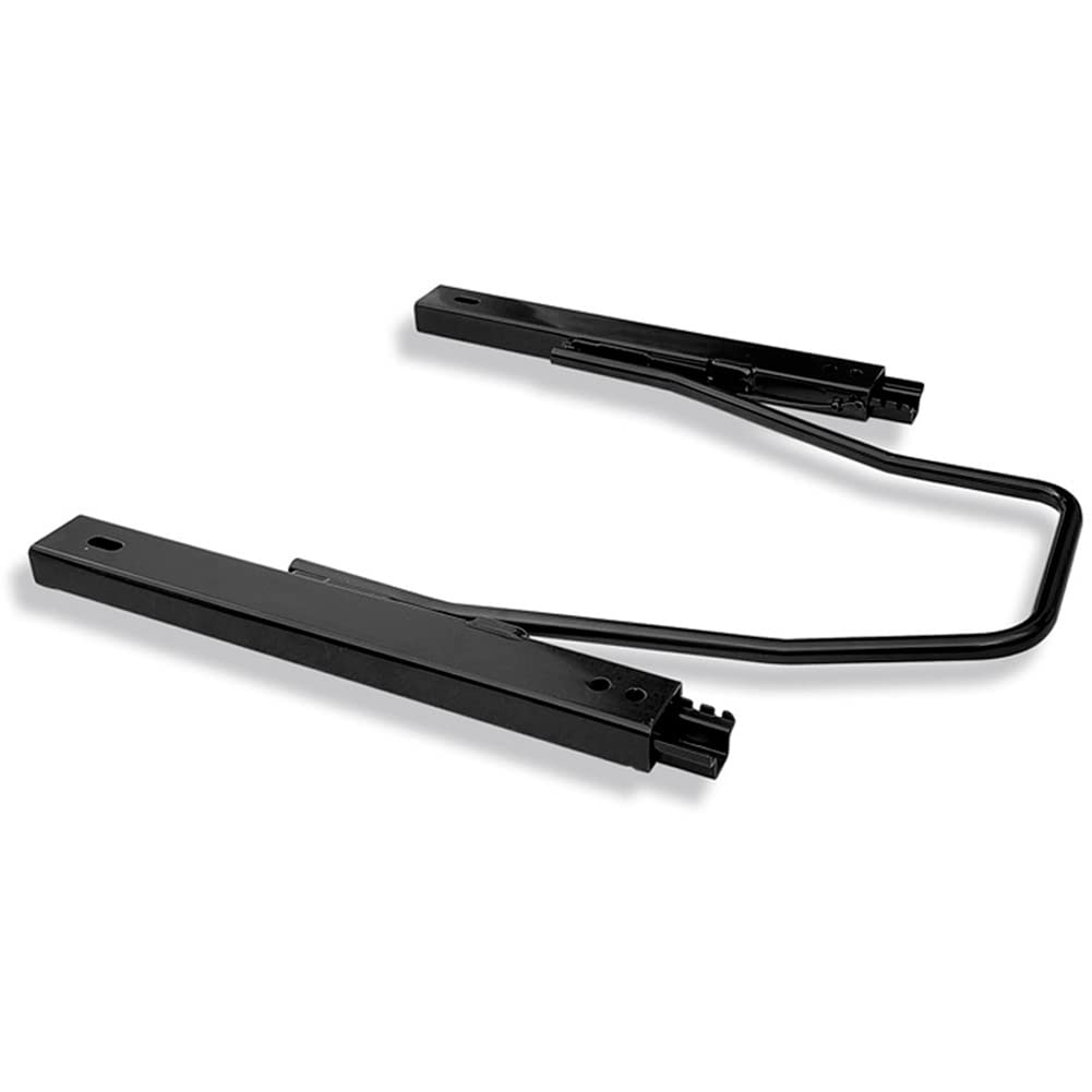 AutoStyle Sport seat 'Classic' - Black Synthetic leather - Non-reclinable back-rest - incl. slides