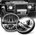 CO LIGHT 2pcs 7 Inch LED Headlights Hi/Lo Beam 7’’ Round Headlight H6024 LED Headlight Replacement Compatible withS2 for Wrangler JK CJ TJ
