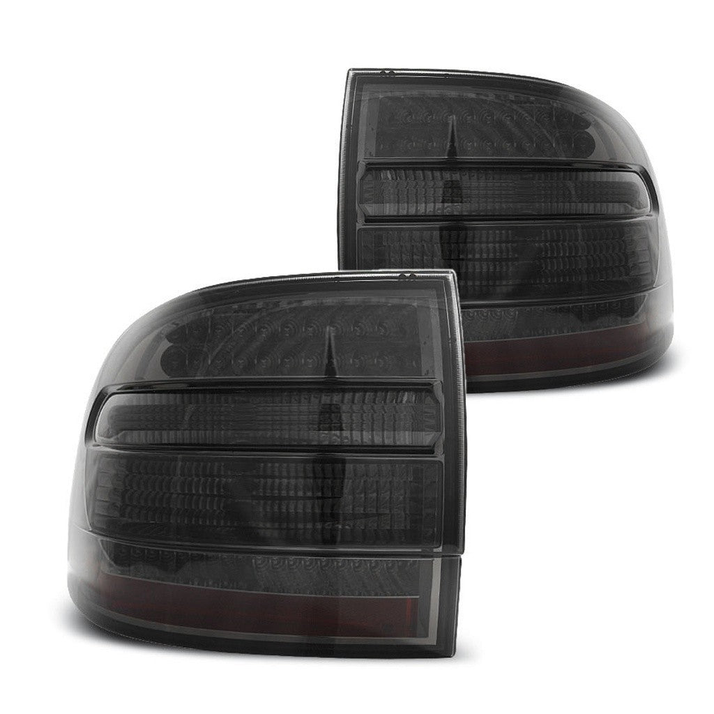 AMCP LED Lightbar Rear Lights Tail Lamps PORSCHE CAYENNE 9PA 02-06 Black LHD