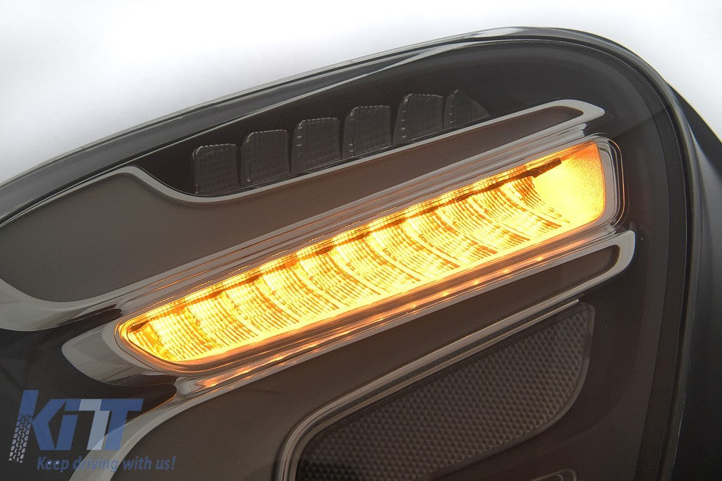 KT Pair LED Rear Lights Merc A-Class W176 13-08.15 Smoke Facelift AMG Style LHD