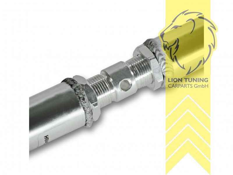 LTG Polished Aluminum Strut Brace Audi A3 8P Leon 1P Octavia Golf 5 6 Scirocco 3