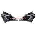 AMCP Pair LED DRL Halo Lightbar Headlights YAMAHA RAPTOR 700 YFM 250 350 700 LHD