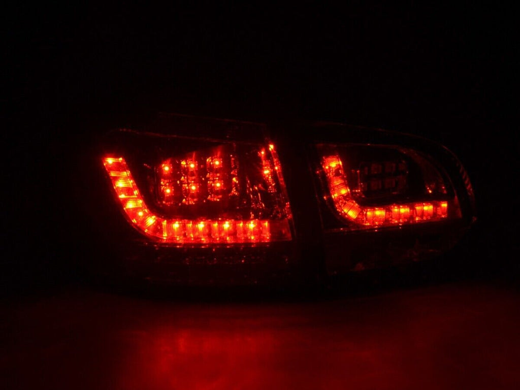 FK Pair VW GOLF 6 MK6 08-12 1K LED REAR LIGHTS Lightbar Tail Lamps Smoke RHD