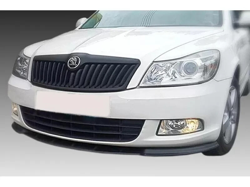 Motordrome Design Front Bumper Lower Splitter Skoda Octavia Mk2 Facelift 09-12