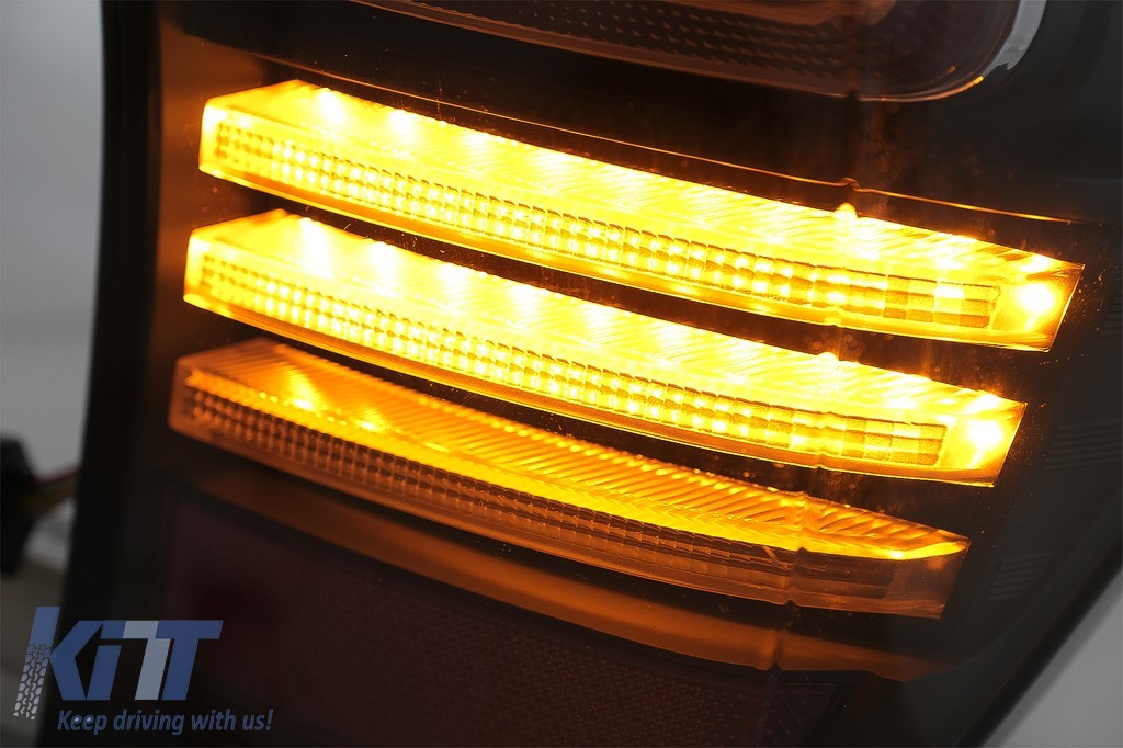 KT Pair LED Sequential Rear Lights Tail Lamps Ford Ranger 12-18 Dynamic LHD