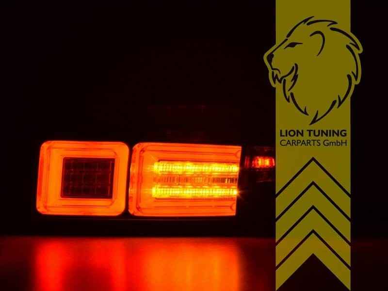 LTG LED V2 Rear Lights Tail Lamps Range Rover Evoque LV 11-15 black LHD