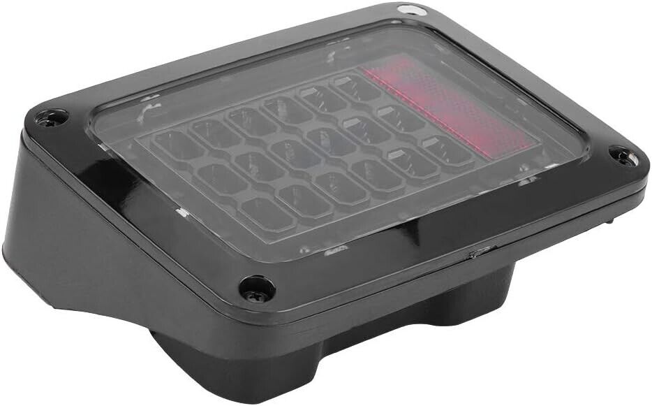 ATS Pair REAR LIGHTS Tail Lights Jeep Wrangler JK 07-16 USA Black LHD