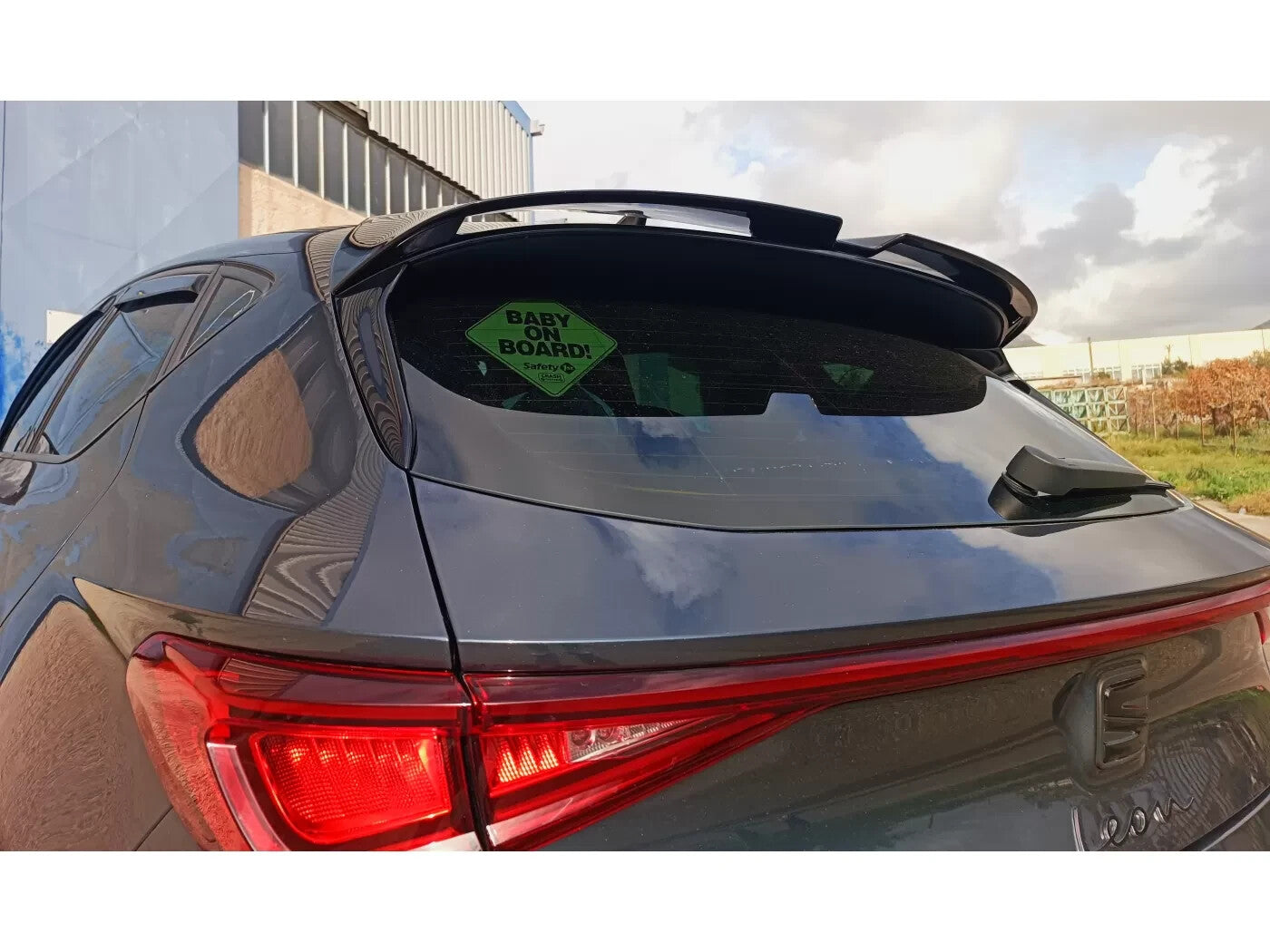 Motordrome Rear Wing Boot Roof Spoiler Seat Leon FR Mk4 / Cupra Leon Mk1 HatchB