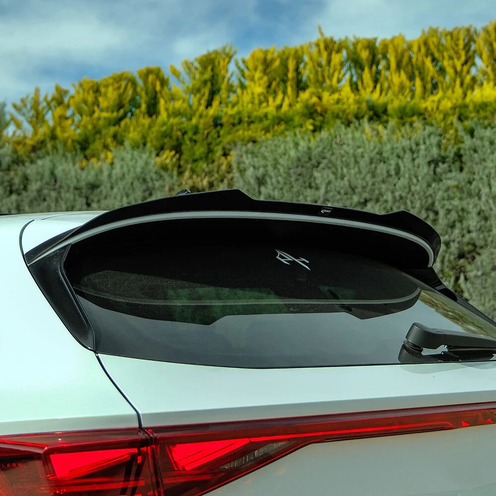OW Rear Roof Spoiler Wing Seat CUPRA Leon 2020+ ABS Gloss Black