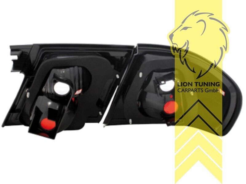 LT Pair Halogen Rear Lights Tail Lamps Nissan Primera P11 Hatchback Black LHD