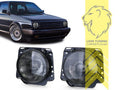 LT Pair Halogen Headlights VW Golf 2 Cabriolet Caddy 19E 1G1 83-92 LHD
