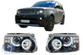 KT Pair LED DRL Headlights Range Rover Sport L320 09-13 Facelift Design LHD