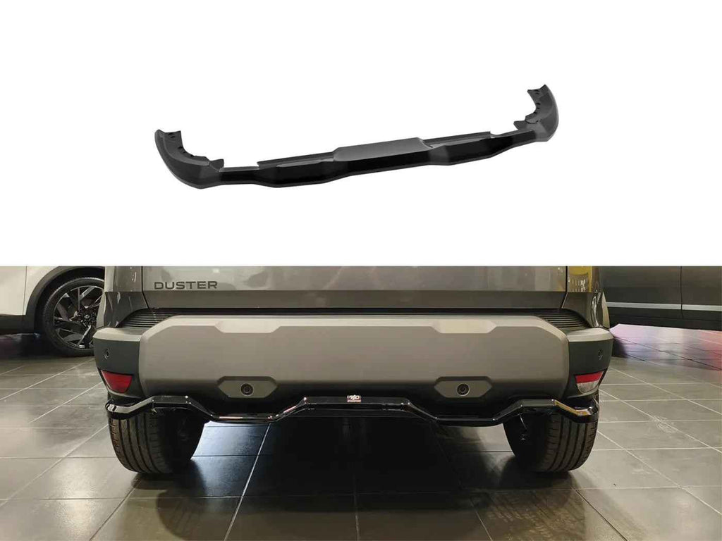 MTD Rear Bumper Splitter Diffuser Dacia Duster 3 Mk3 Gloss Black