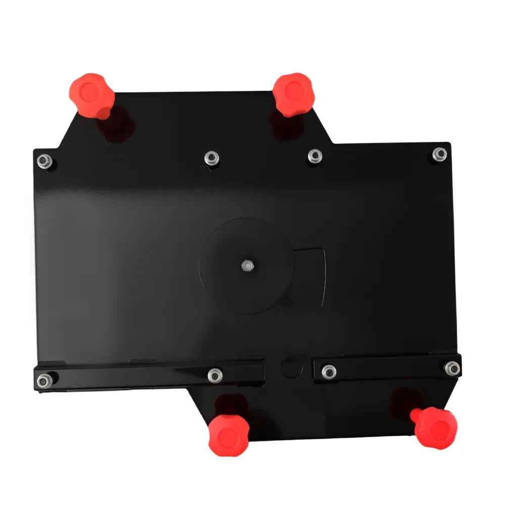 MXPR 180 Degree Double Swivel Seat Base VW Transporter T5 T6 Passenger Side Blk