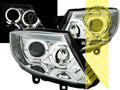 LTG Pair LED DRL Dyna Headlights BMW Z4 E85 Roadster E86 Coupe 03-08 Chrome LHD