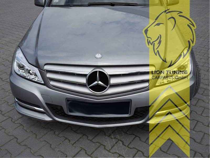 LT LED DRL Lightbar Headlights Mercedes Benz W204 S204 C-Class chrome LHD
