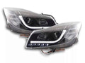 FK Pair LED DRL Halo Lightbar Headlights Opel Vauxhall Insignia 08-13 LHD