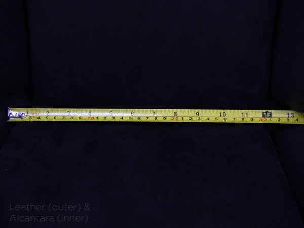 DTK Pair Universal Aftermaket PORSCHE Style 4 Bucket Seats black Synth L slides