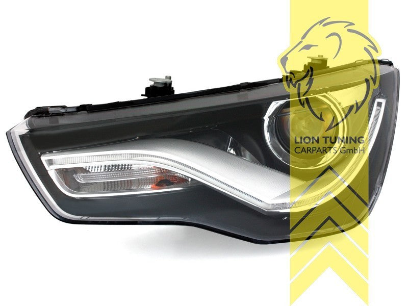 LTG DEPO LED DRL Halo Headlights Audi A1 8X 8X1 8XA 10-15 Sportback 03-08 LHD