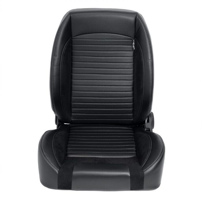 Auto-Style x1 Black Classic Car Retro Kit Sports Car Bucket Seat LEFT or RIGHT