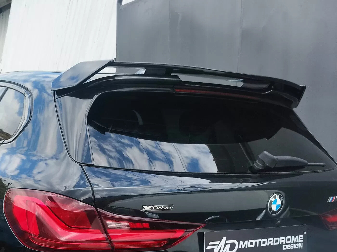 Motordrome BMW 1 Series M135i / 128ti / M-Pack Roof Rear Boot Hatch Spoiler Wing